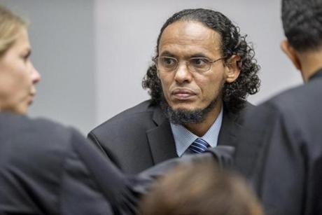 Ahmad al Faqi al-Mahdi pled guilty to destroying shrines and damaging a mosque in Timbuktu