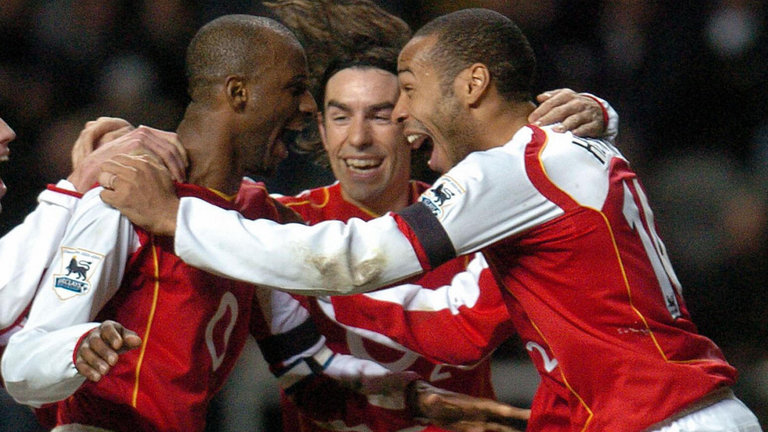 Patrick Vieira and Thierry Henry were crucial to Arsenal's dominance