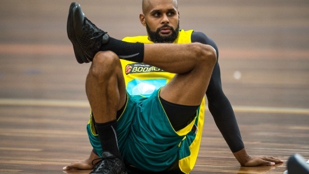 Patty Mills was a star for the Boomers against Lithuania