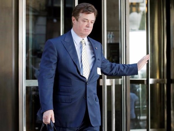 Paul Manafort senior advisor to Republican U.S. presidential candidate Donald Trump exits following a meeting of Donald Trump's national finance team at the Four Seasons Hotel in New York City U.S