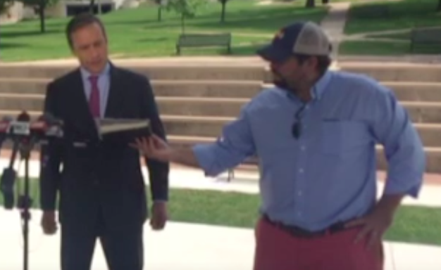 Paul Nehlen campaign
'Here I will be your human lectern