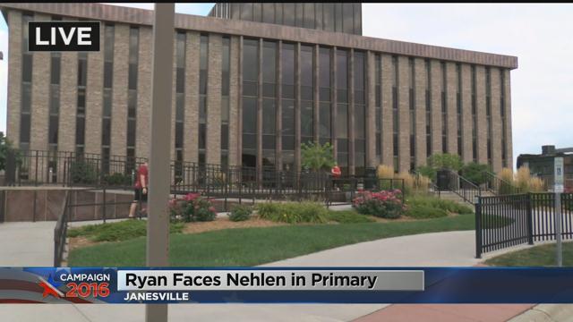 Nehlen slams Ryan on eve of primary: 'He represents Wall Street donors'