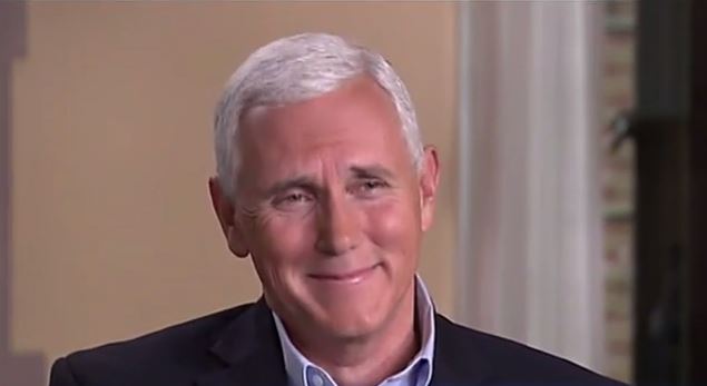 Mike Pence Bursts Into Laughter Over Trump’s Claim He’ll Win 95% of African American Vote