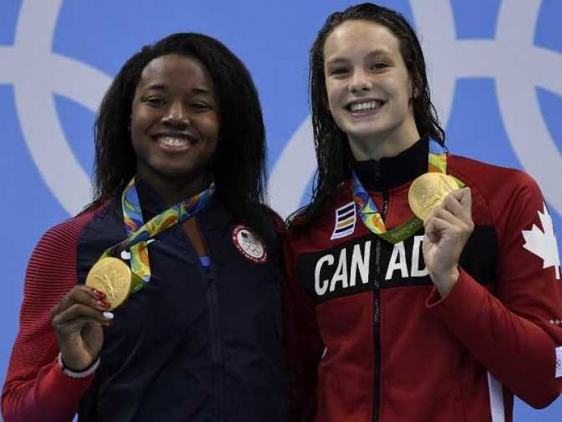 Penny Oleksiak Simone Manuel Rio Olympics