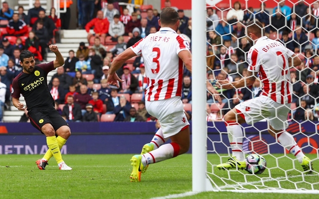 Nolito scores with first Premier League shots on target as classy Manchester City wrap up win over Stoke City