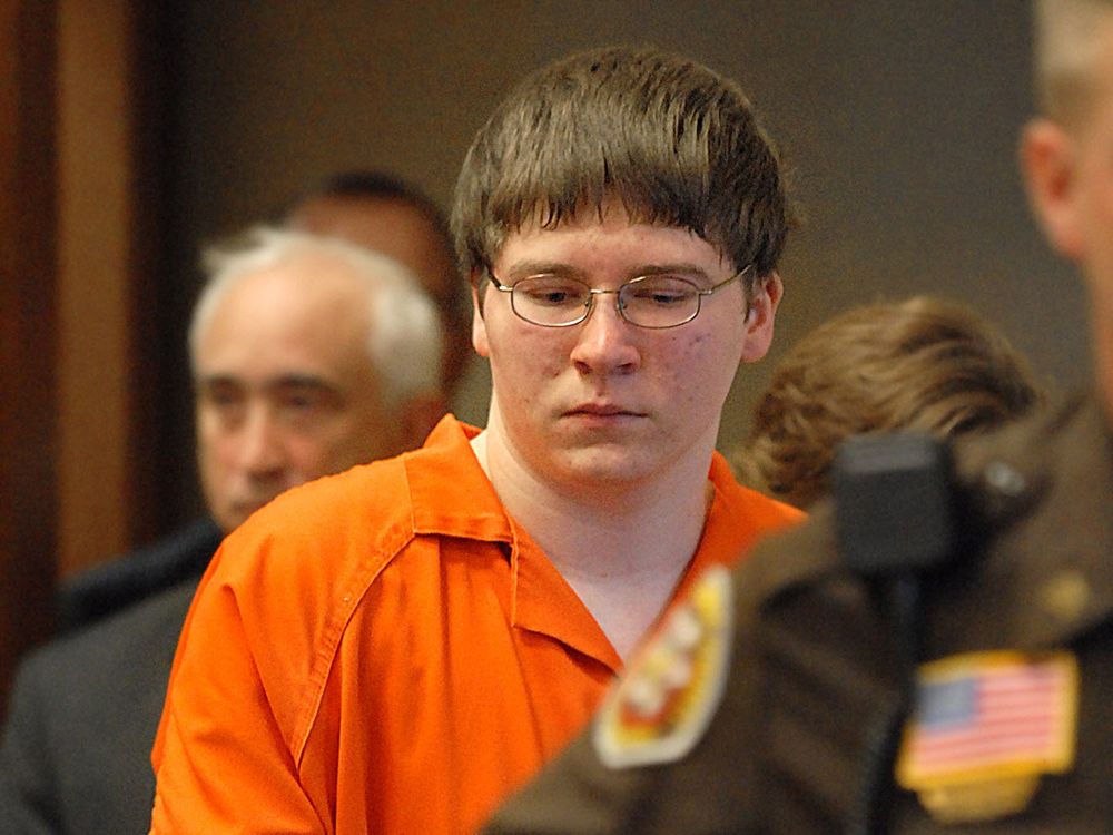 Brendan Dassey is escorted into court for his sentencing in Manitowoc Wis