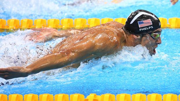 Rio 2016 Olympics: Three's company for Michael Phelps