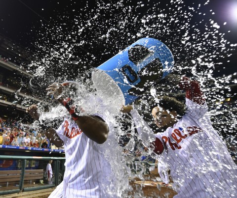 Phillies tally season-high 13 runs in win against Giants