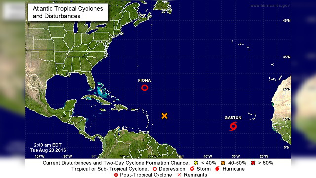 Tropical Depression Seven Forms In Atlantic