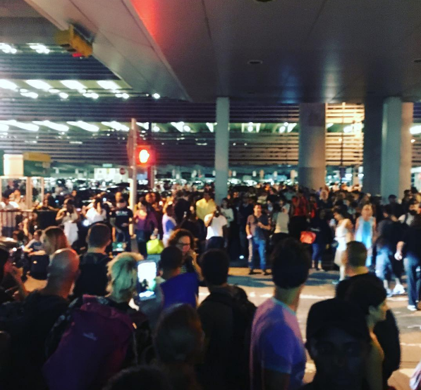 JFK terminal evacuated after report of shots fired