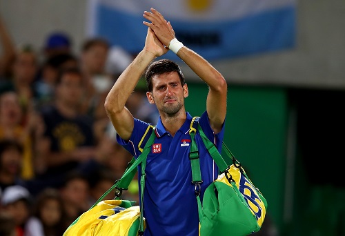 Novak Djokovic joins William sisters in day of shocks in Rio