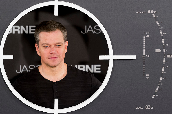 MADRID SPAIN- JULY 13 Actor Matt Damon attends'Jason Bourne