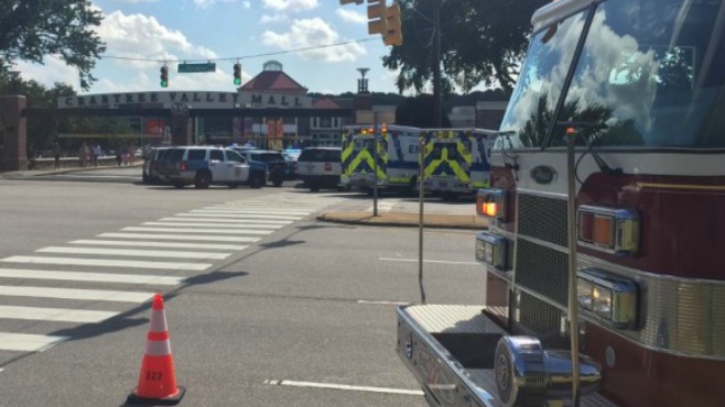 An incident was reported around 2:30 p.m. near the food court inside the mall. A witness told CBS North Carolina's Amy Cutler that she heard gunshots fired