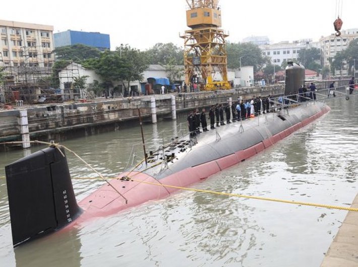 Scorpene submarine