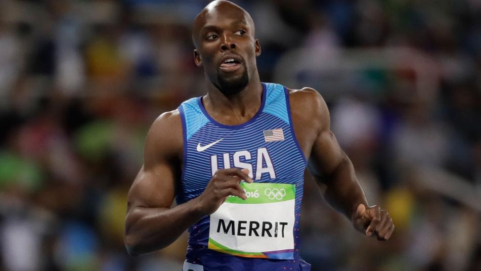 US men hold on for gold in 4x400-meter relay