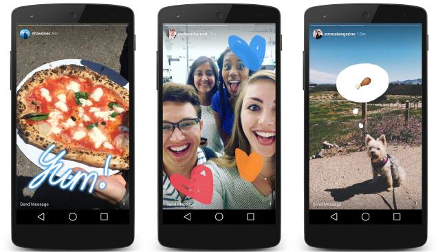 Instagram stories feature