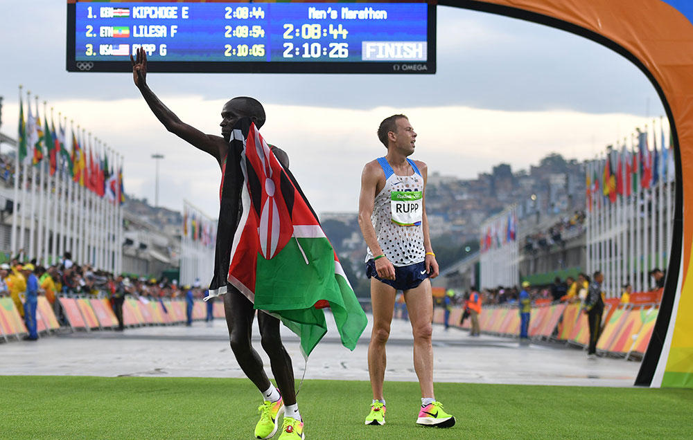 Kipchoge and Rupp