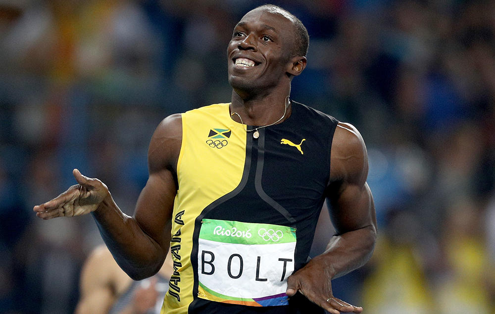 Usain Bolt at the 2016 Olympics