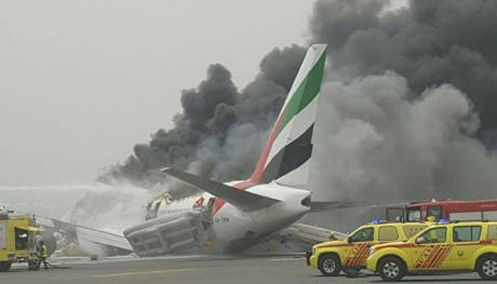 Emirates flight EK521 from Thiruvananthapuram crash lands at Dubai airport all passengers safe