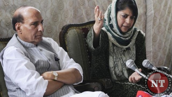 Mehbooba stops Rajnath