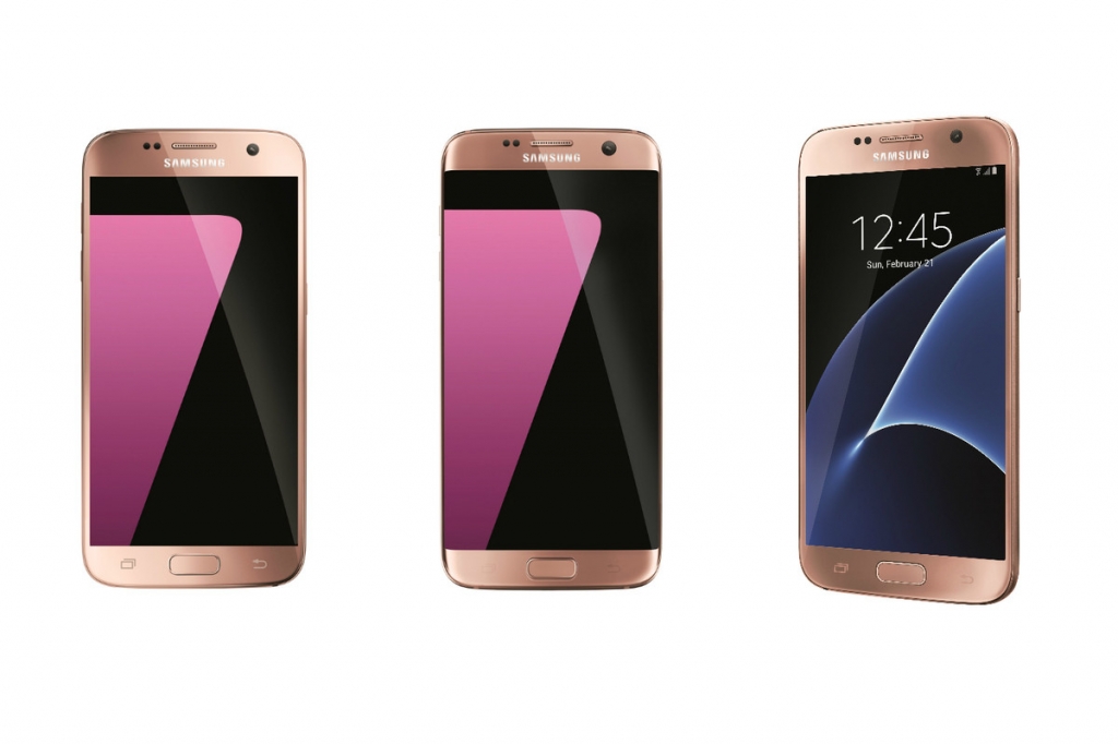 Samsung's 'pink gold' Galaxy S7 and S7 Edge are coming to the US