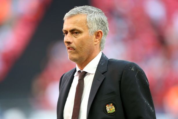 Plumb Images

Licking his lips Mourinho appears ready for war