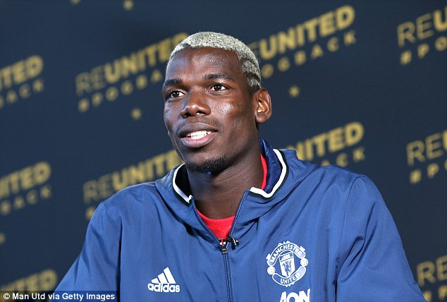 Pogba is the final summer signing for Jose Mourinho and has been praised by his new boss