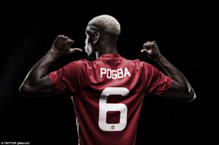 Pogba happy to be'back home after world-record return to Manchester United