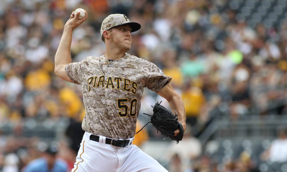 Pirates rookie Taillon stymies Padres