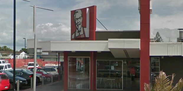 There was a number of calls to police shortly after 5pm today when a large group of students started fighting inside the Mangere East KFC on Massey Rd