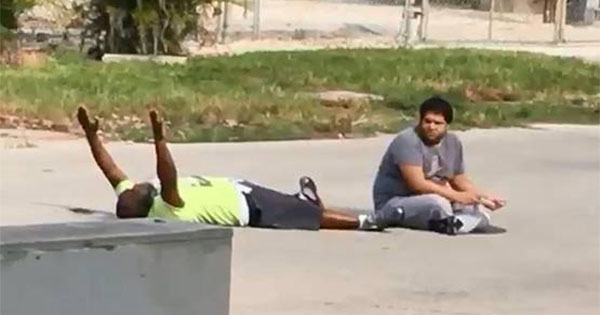 Charles Kinsey unarmed Black man shot with hands