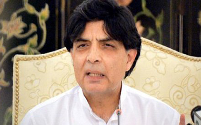 No one will be able to take Karachi hostage now,’ Chaudhry Nisar