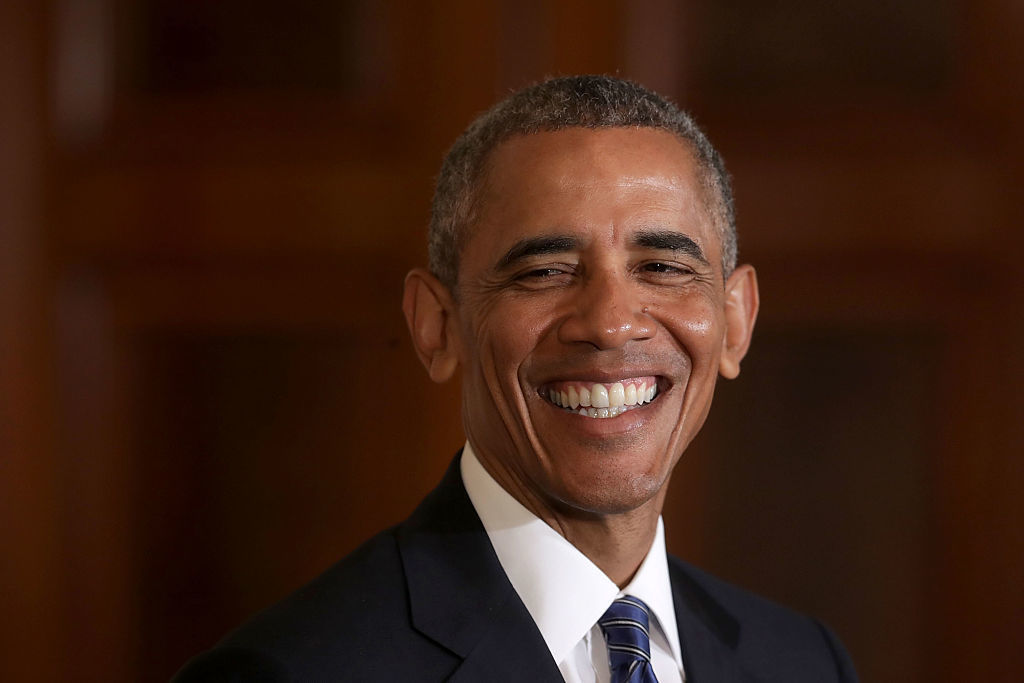 President Obama smiles during a joint news conference with Singapore's Prime Minister Lee Hsien Loong at the White House Tuesday in Washington D.C