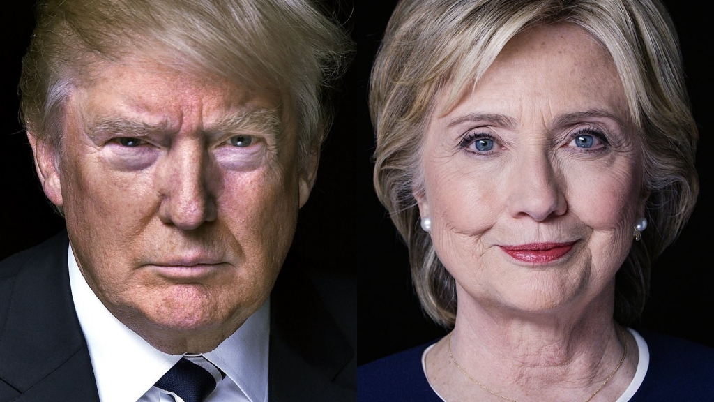 Presidential candidates Donald Trump and Hillary Clinton