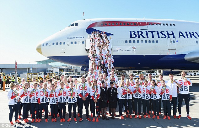 Pride The royal family told Team GB athletes that they'd managed to top London 2012'a hard act to follow