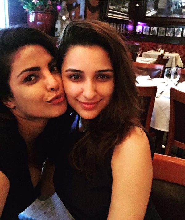 Sister bonding! Priyanka and Parineeti Chopra relishing lunch in New York- See pic