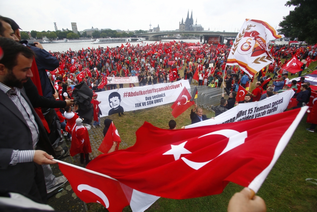 Erdogan rally Cologne