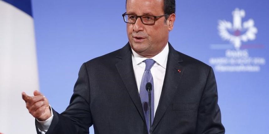 France's Hollande says real risk of escalation in Ukraine