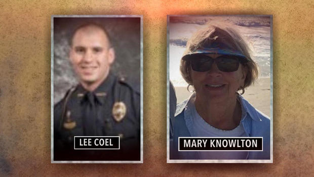 Punta Gorda Police Officer Lee Coel and Mary Knowlton