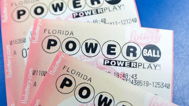 Purchased Powerball lottery tickets are shown Jan. 12 2016 in Miami