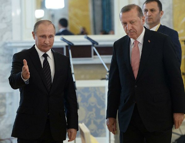 Turkey's President Erdogan in Moscow to 'reset' Russia ties