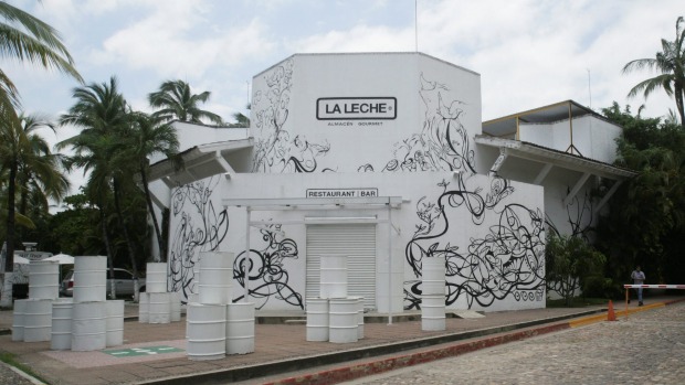 The gang members were kidnapped by armed assailants from this restaurant in the resort of Puerto Vallarta Mexico