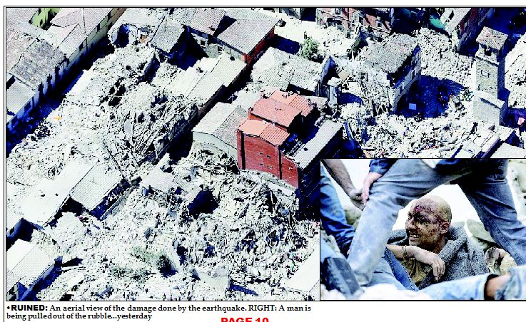 120 killed in Italy earthquake