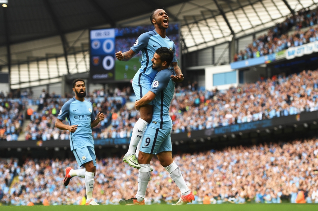 Man City 3 West Ham 1 Sterling back to best as Guardiola's men secure top spot