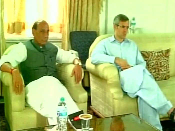 NC Delegation Meets Rajnath Demands Ban On Pellet Guns