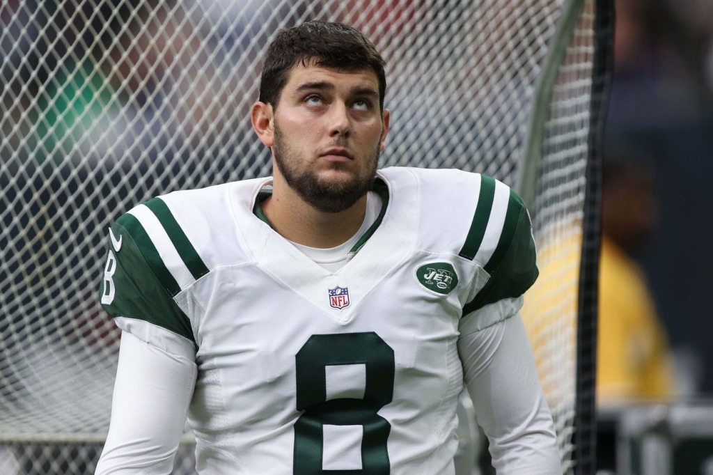 Randy Bullock last season with the Jets.- Troy Taormina-USA TODAY Sports