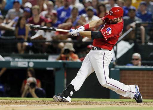 Rougned Odor homers twice for Rangers in 8-3 win over Royals