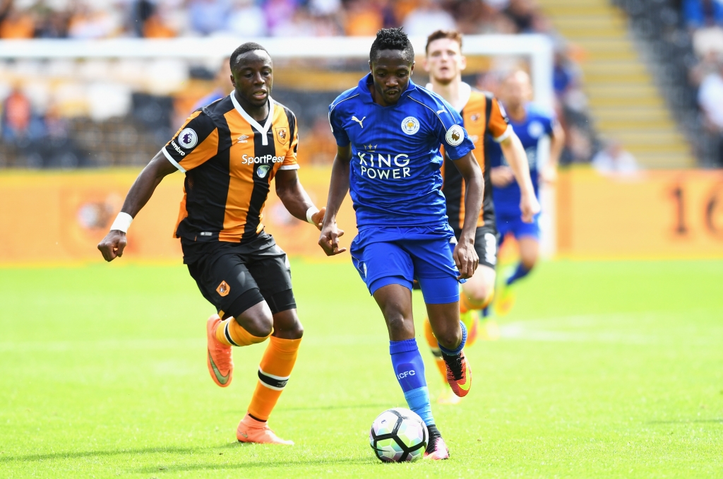 Soccer: Newly-promoted Hull stuns EPL champion Leicester 2-1