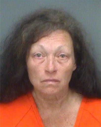 Pinellas County Sheriff's Office shows Kathleen Marie Steele 62. Steele was arrested Thursday Aug. 11 2016 on a charge of aggravated manslaughter of a child for the death of her 13-day-old baby girl. The Pinellas Count