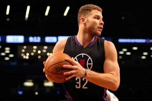 Featured in the image is professional basketball player Blake Griffin